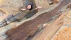 ژاپن از کشف مجسمه چوبی غول‌پیکر در محوطه‌ای باستانی خبر داد