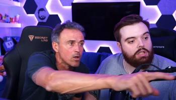 Ibai Llanos et Luis Enrique Twitch