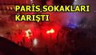 Fransa Fas maçı sonrası Paris sokakları karıştı