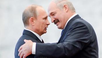 Vladimir Poutine et Alexandre Loukachenko