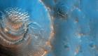 ناسا تصویر عجیب و ترسناکی را از دهانه مریخ منتشر کرد
