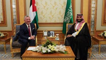 ملك الأردن وولي العهد السعودي - أرشيفية