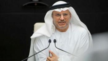 الدكتور أنور قرقاش المستشار الدبلوماسي لرئيس دولة الإمارات