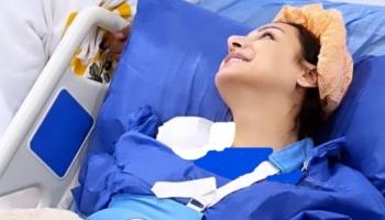أنغام خلال أزمتها الصحية- أرشيفية