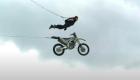 پرش ترسناک تام کروز با موتورسیکلت (+ویدئو)