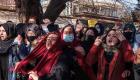 Afganistan’da kadınlar, eğitim hakkı talebiyle protesto düzenledi