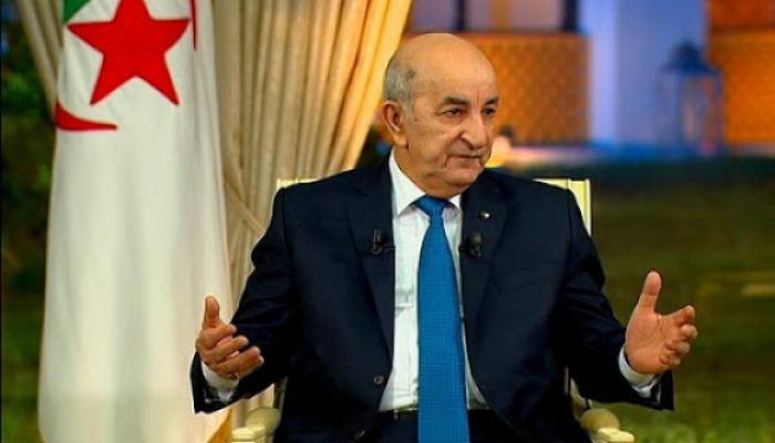 Le président algérien Abdelmadjid Tebboune