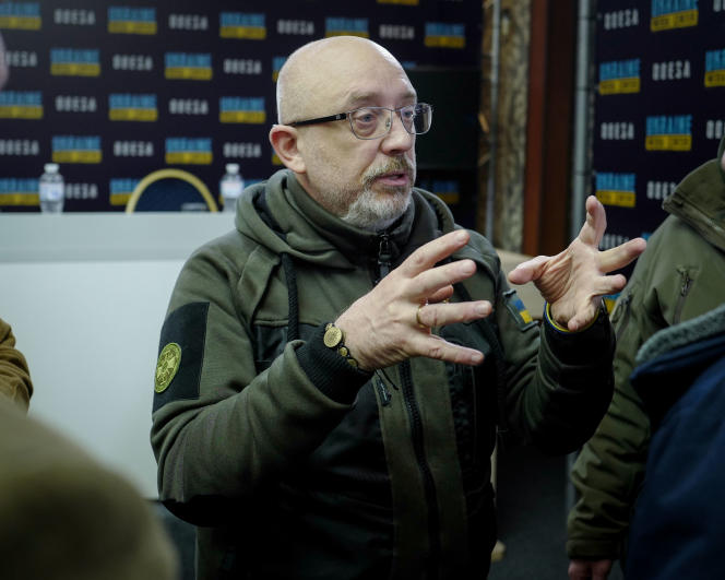 Le ministre ukrainien de la défense, Oleksei Reznikov