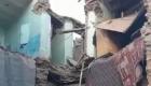 بينهم 3 أطفال.. 9 قتلى في انهيار مبنى بالبيضاء اليمنية (صور)