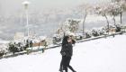 بارش اولین برف زمستانی در ایران به روایت تصویر