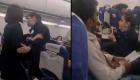 ویدئو | فریاد مهماندار هواپیما سر یک مسافر: «من نوکر شما نیستم»
