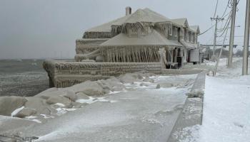 Tempête Elliott aux Etats-Unis 