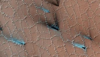 NASA, Mars'tan kış fotoğrafları paylaştı