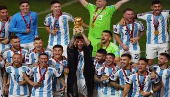 ليونيل ميسي قائد منتخب الأرجنتين