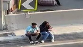 لقطة من فيديو كوبري القاهرة الفاضح