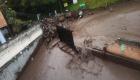 Ekvador'da çamur dalgası bir kişiyi yuttu
