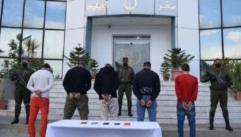 الشرطة اعتقلت المتهمين الخمسة