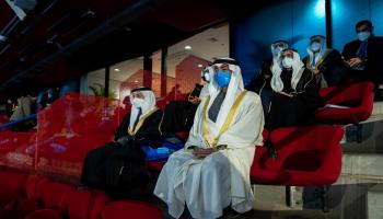 الشيخ محمد بن زايد آل نهيان ولي عهد أبوظبي نائب القائد الأعلى للقوات المسلحة الإماراتية