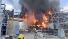 ایران | آتش‌سوزی گسترده در انبار پتروشیمی مارون در خوزستان
