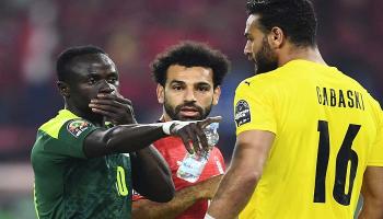 محمد صلاح وساديو ماني ومحمد أبوجبل