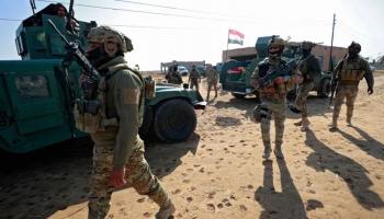 قوة من الجيش العراقي خلال مهمة قتالية ضد داعش