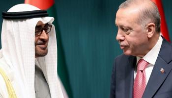 الشيخ محمد بن زايد آل نهيان والرئيس التركي