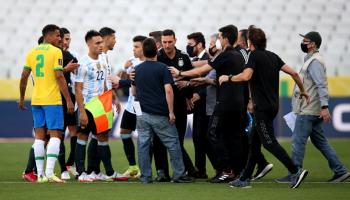 مباراة البرازيل والأرجنتين - صورة أرشيفية
