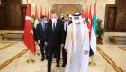 Şeyh Mohamed bin Zayed Al Nahyan T.C. Cumhurbaşkanı Erdoğan'ı resmi törenle karşıladı