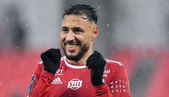 يوسف بلايلي لاعب بريست الفرنسي