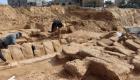 اكتشاف مقبرة رومانية عمرها 2000 عام في غزة