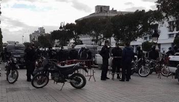 شارع الحبيب بورقيبة وسط العاصمة التونسية