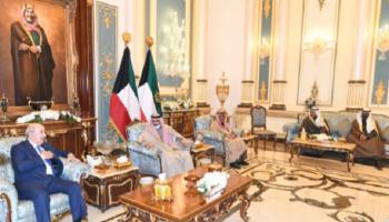 قمة بين أمير دولة الكويت والرئيس الجزائري
