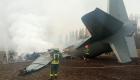 سقوط هواپیمای نظامی اوکراین با ۱۴ سرنشین