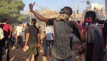 مظاهرات سابقة بالخرطوم