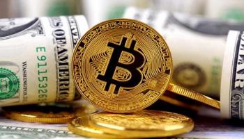 أسعار إغلاق بيتكوين والذهب والنفط