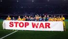 بازیکنان ناپولی و بارسلونا: جنگ را متوقف کنید