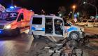 İzmir'de kaza: 2 polis yaralı