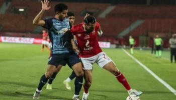 مباراة الأهلي وبيراميدز في الدوري المصري
