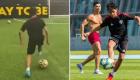 Video..Cristiano Jr. harika bir golle babasını taklit etti