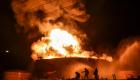 ایران | آتش‌سوزی در فاز ۱۴ پارس جنوبی