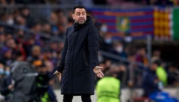 تشافي هيرنانديز مدرب برشلونة