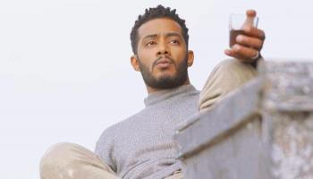 لقطة لمحمد رمضان في مسلسل المشوار 2022