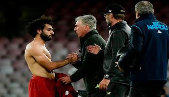 كارلو أنشيلوتي ومحمد صلاح