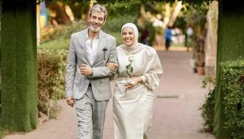 الفنان محمد سليمان مع ابنته