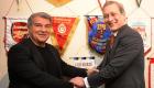 Barcelona Başkanı Galatasaray Müzesi’ni ziyaret etti: Büyülendim!