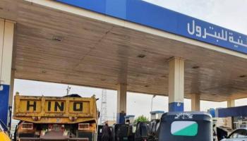 محطة وقود بالخرطوم