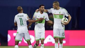 رياض محرز وإسلام سليماني نجما منتخب الجزائر