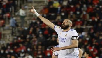 كريم بنزيما مهاجم ريال مدريد