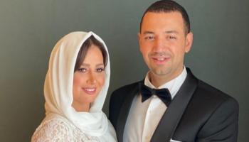 الداعية المصري معز مسعود وزوجته حلا شيحة