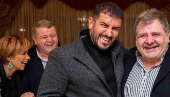 أيمن الذهبي طليق أصالة مع زوجها الحالي حسن فائق